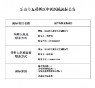 流标公告